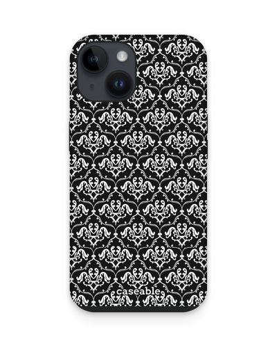 Black French Lillies Premium Phone for Apple iPhone 14