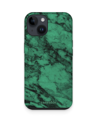 Green Marble Premium Phone for Apple iPhone 14