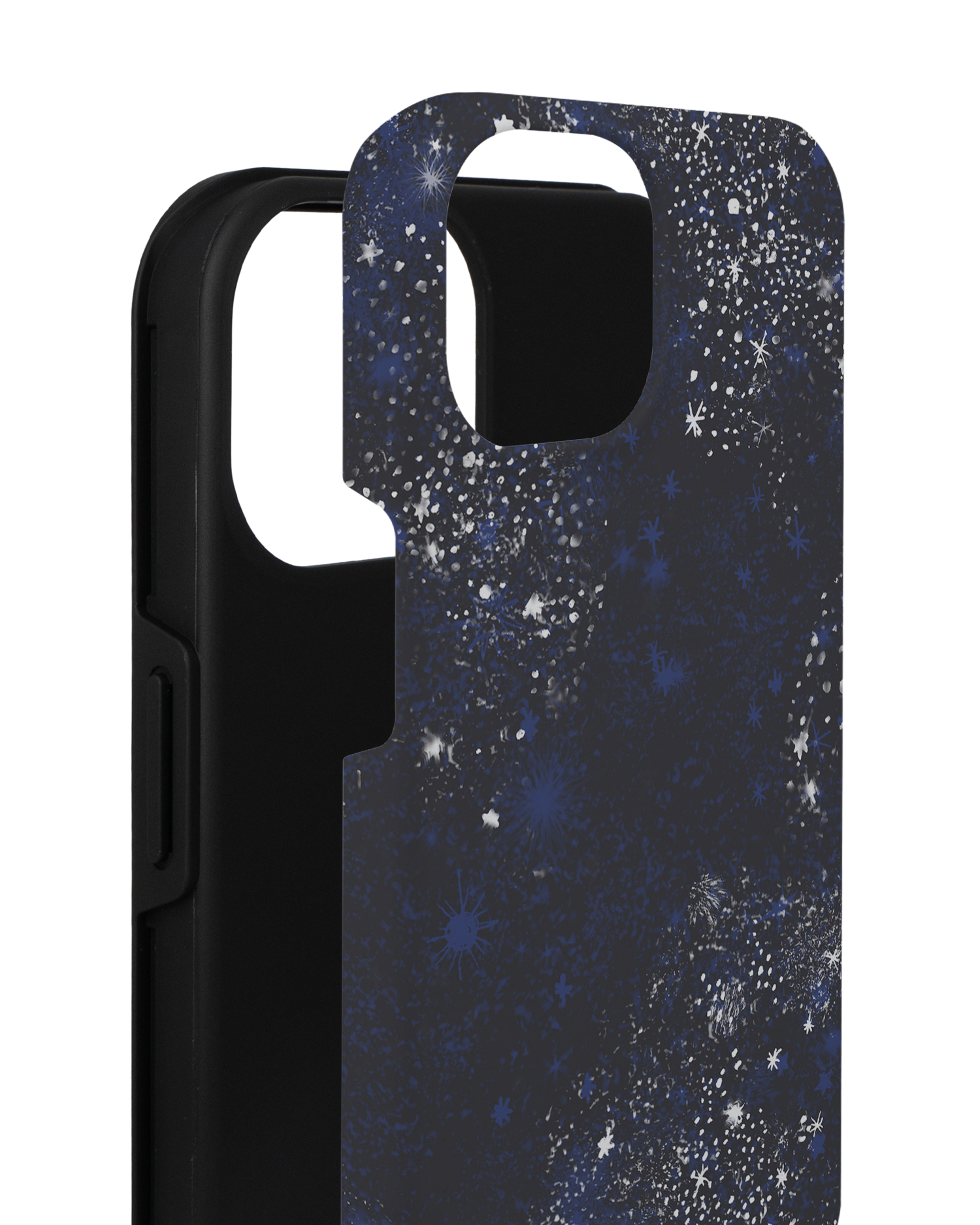 Starry Night Sky Premium Phone for Apple iPhone 14 consisting of 2 parts