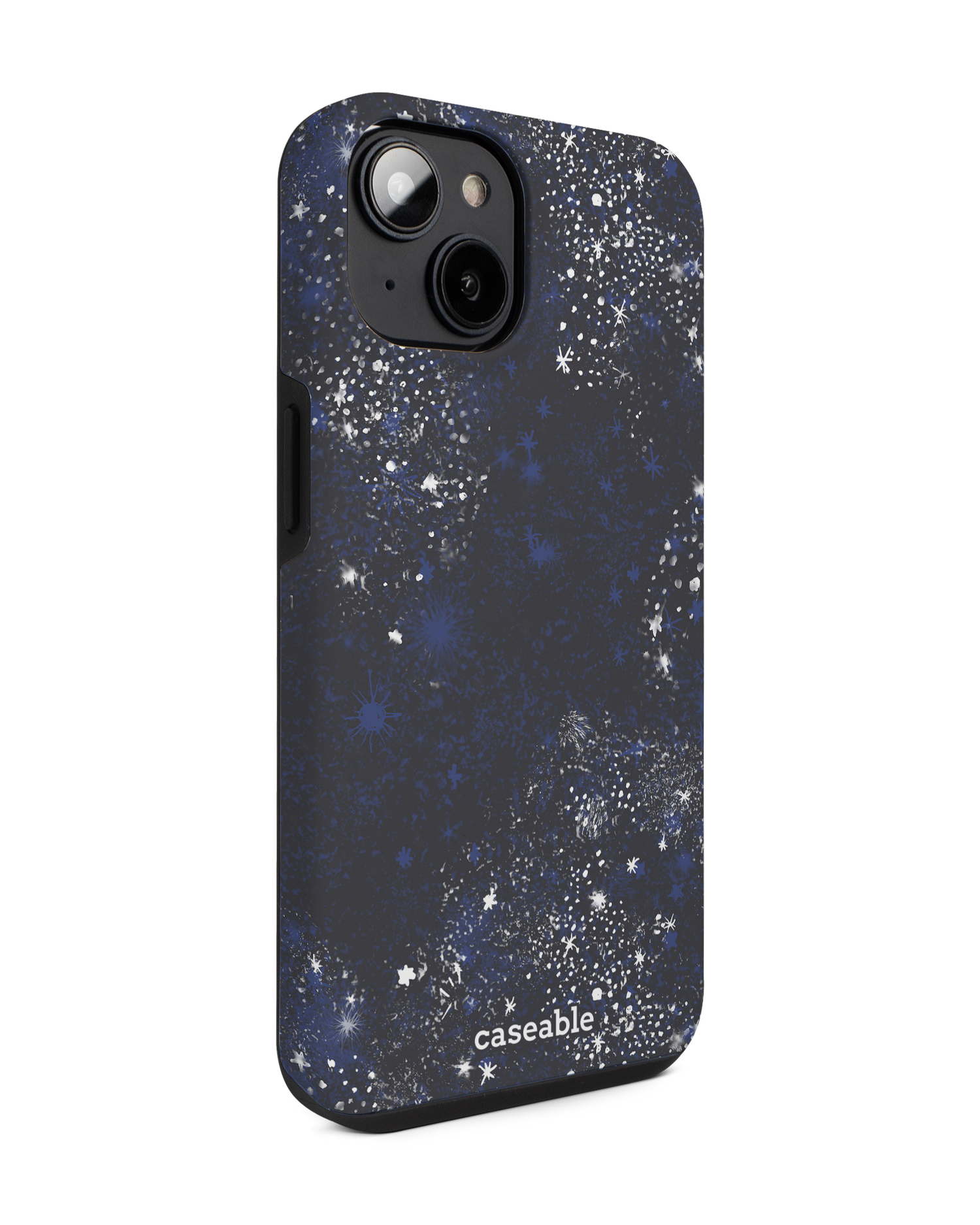 Starry Night Sky Premium Phone for Apple iPhone 14: View from the left side