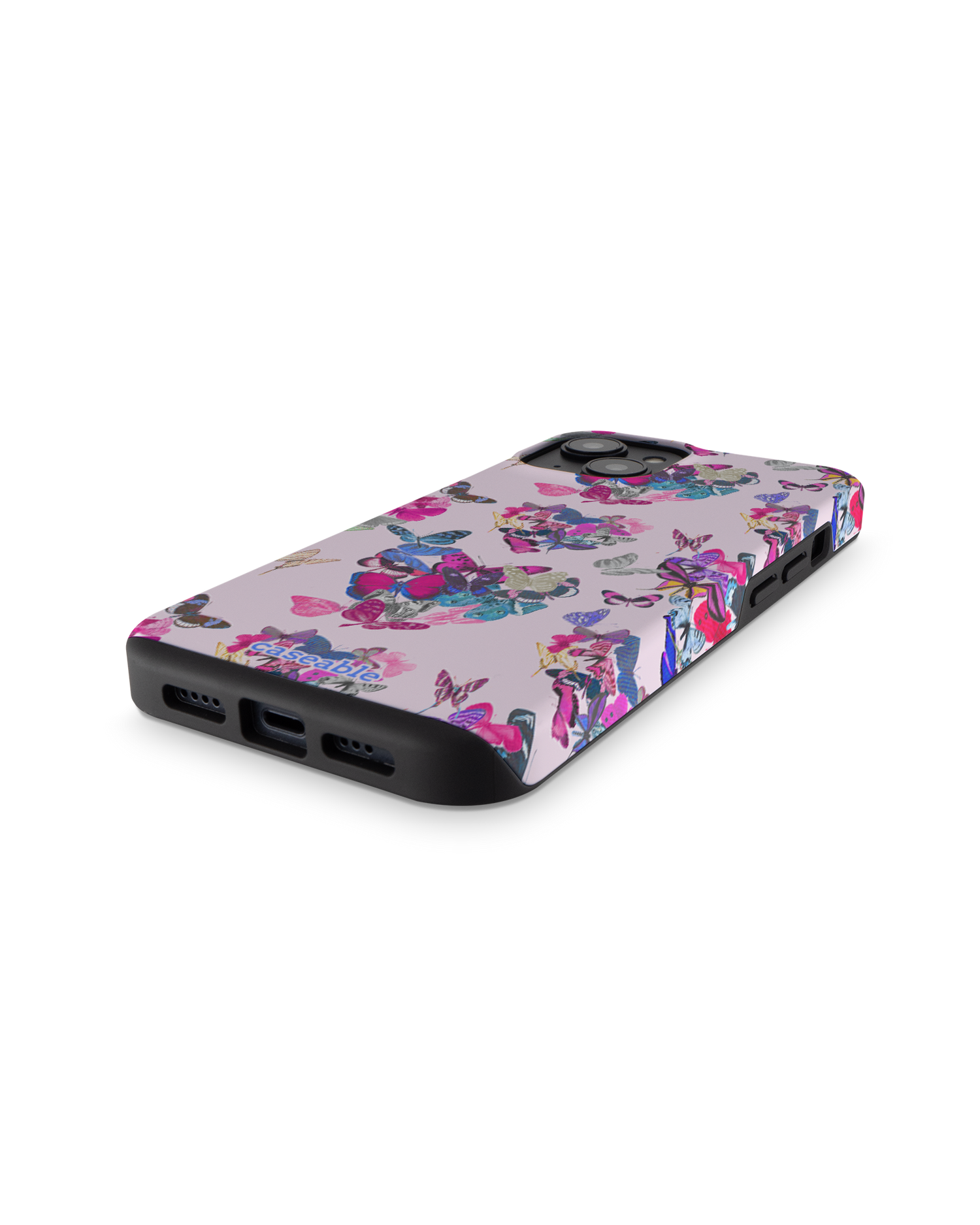 Butterfly Love Premium Phone for Apple iPhone 14: Bottom View