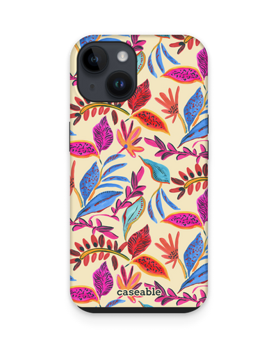 Painterly Spring Leaves Premium Phone for Apple iPhone 14