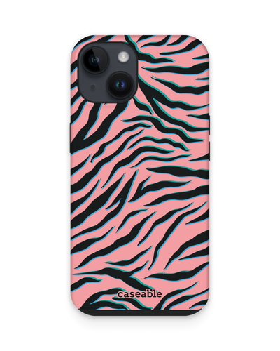 Pink Zebra Premium Phone for Apple iPhone 14