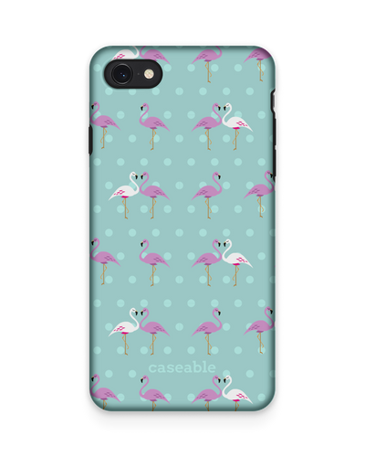 Two Flamingos Premium Phone Case Apple iPhone 7, Apple iPhone 8, Apple iPhone SE (2020), Apple iPhone SE (2022)