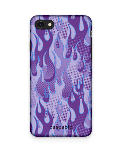 Purple Flames Premium Phone Case Apple iPhone 7, Apple iPhone 8, Apple iPhone SE (2020), Apple iPhone SE (2022)