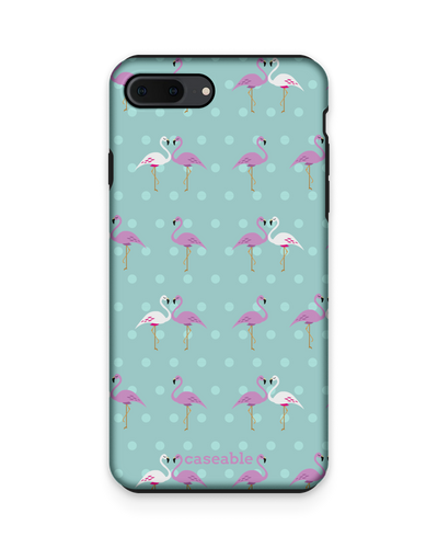 Two Flamingos Premium Phone Case Apple iPhone 7 Plus, Apple iPhone 8 Plus