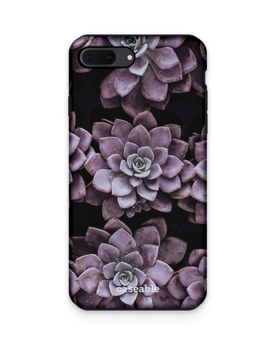Purple Succulents Premium Phone Case Apple iPhone 7 Plus, Apple iPhone 8 Plus