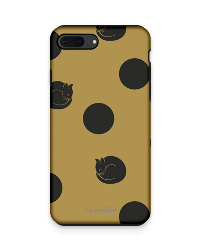 Polka Cats Premium Phone Case Apple iPhone 7 Plus, Apple iPhone 8 Plus