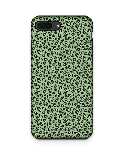 Mint Leopard Premium Phone Case Apple iPhone 7 Plus, Apple iPhone 8 Plus
