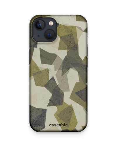 Geometric Camo Green Premium Phone Case Apple iPhone 13