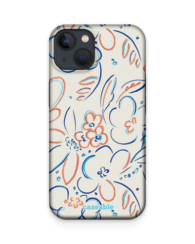 Bloom Doodles Premium Phone Case Apple iPhone 13