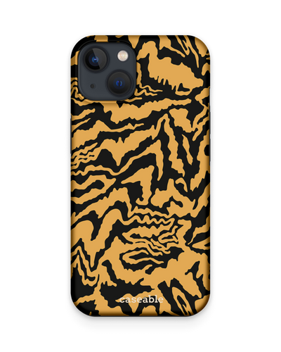 Warped Tiger Stripes Premium Phone Case Apple iPhone 13