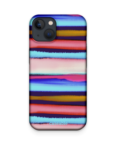 Watercolor Stripes Premium Phone Case Apple iPhone 13