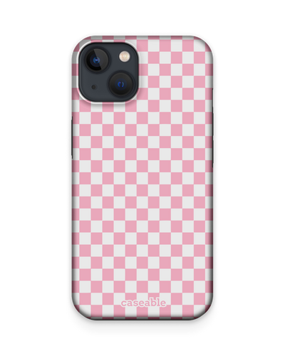 Pink Checkerboard Premium Phone Case Apple iPhone 13