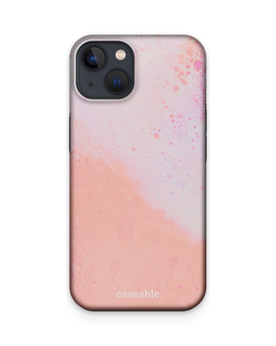 Peaches & Cream Marble Premium Phone Case Apple iPhone 13