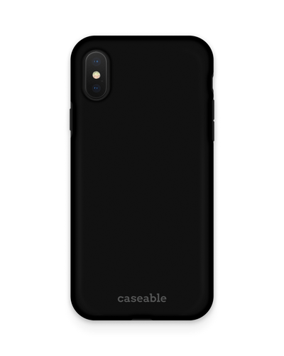 BLACK Premium Phone Case Apple iPhone X, Apple iPhone XS