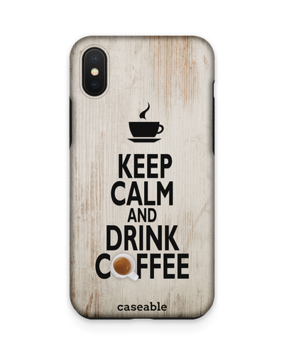 Drink Coffee Premium Phone Case Apple iPhone XS Max