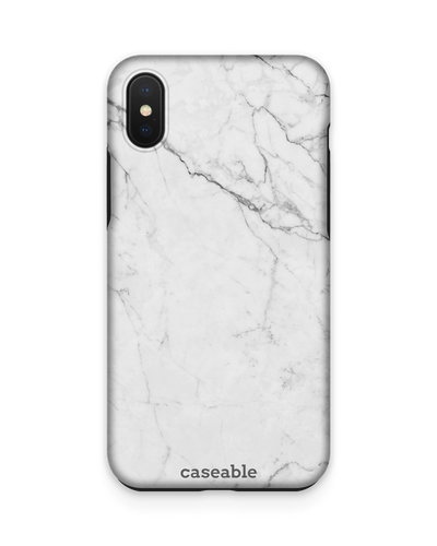 White Marble Premium Phone Case Apple iPhone XS Max