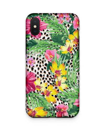 Tropical Cheetah Premium Phone Case Apple iPhone XS Max