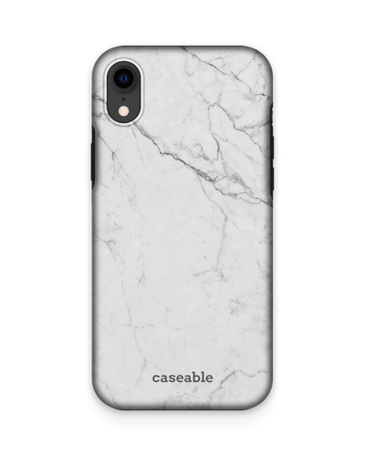White Marble Premium Phone Case Apple iPhone XR