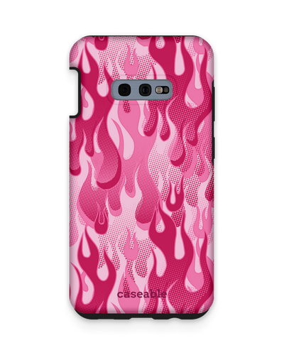 Pink Flames Premium Phone Case Samsung Galaxy S10e