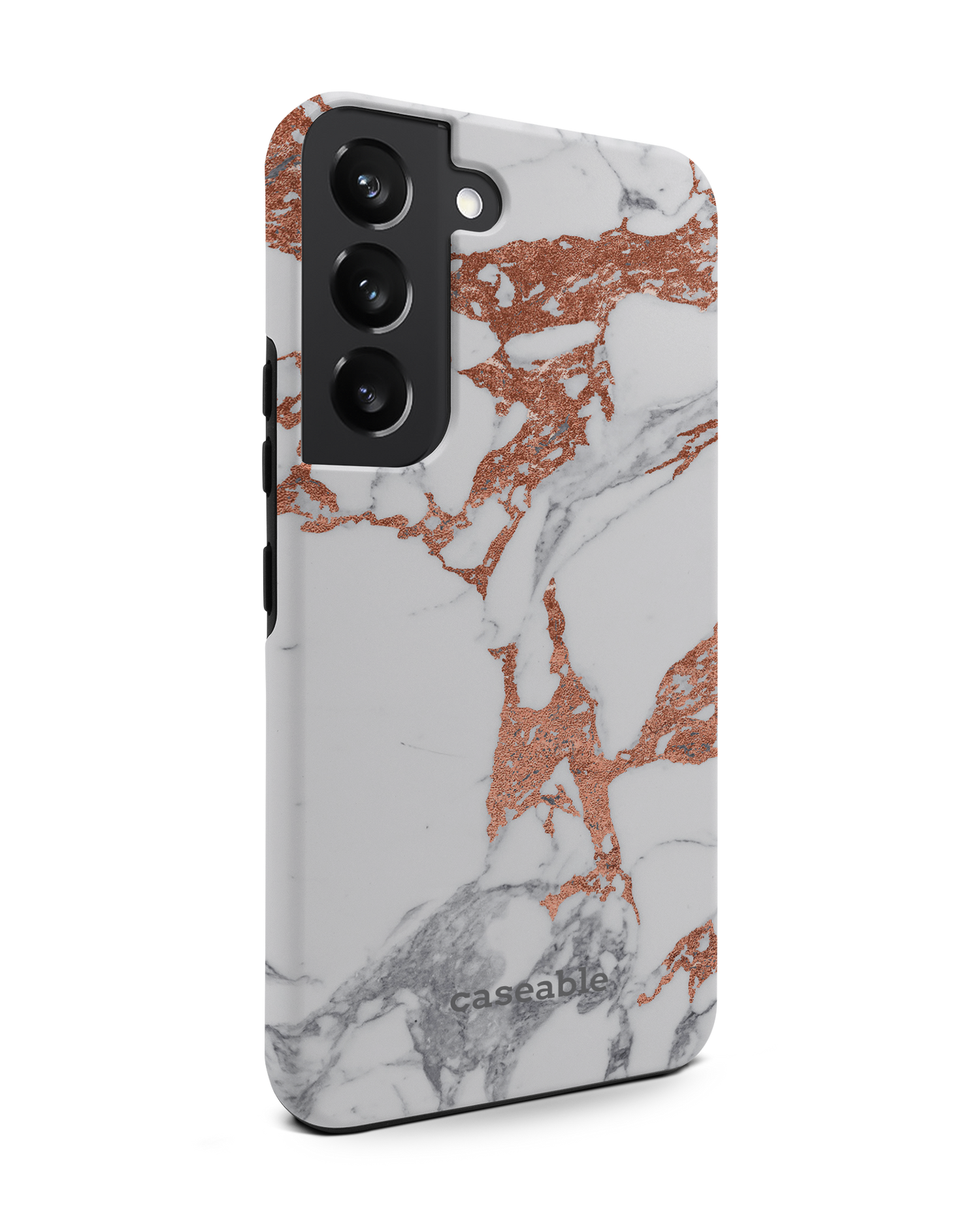 Marble Mix Premium Phone Case Samsung Galaxy S22 5G: View from the left side
