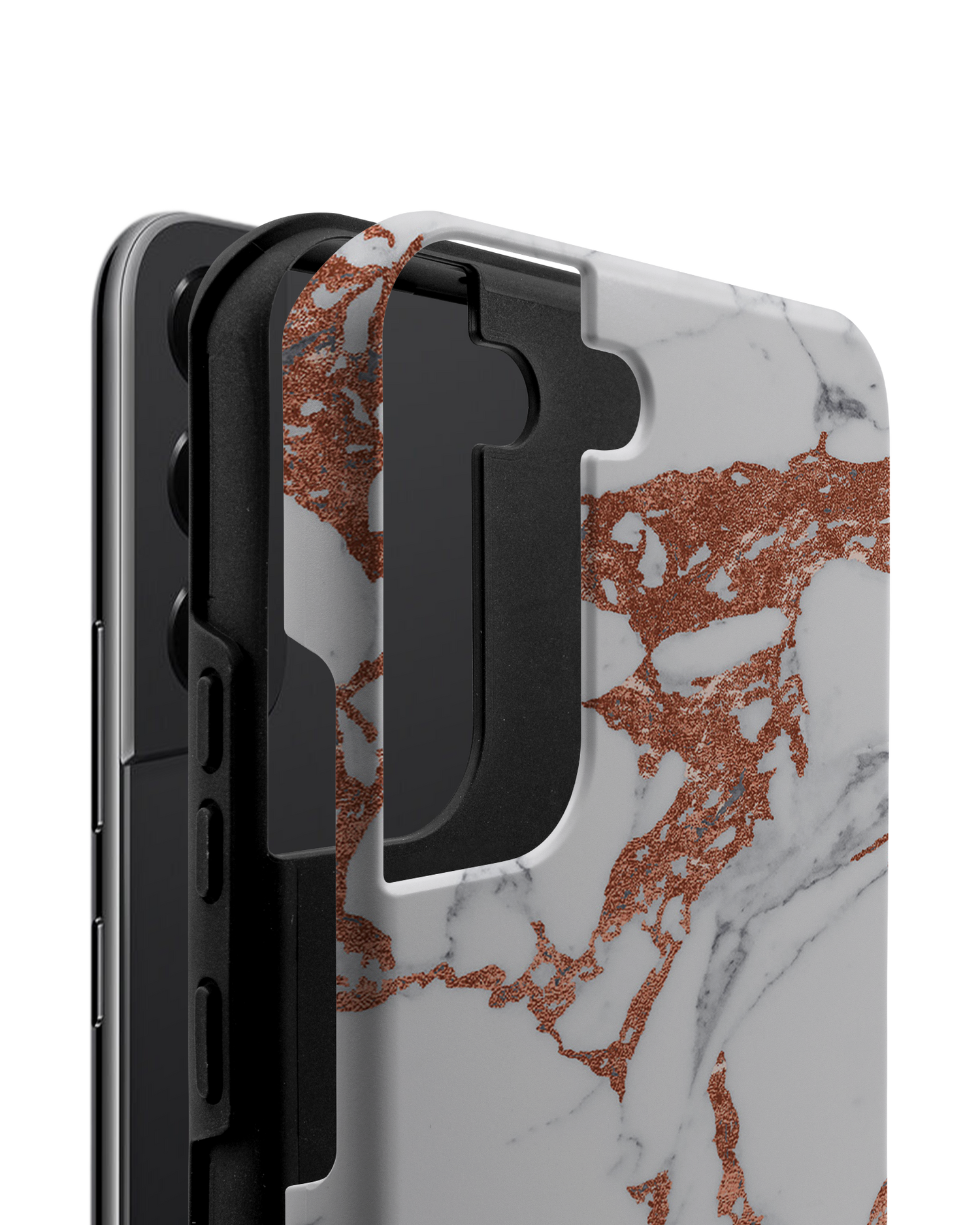 Marble Mix Premium Phone Case Samsung Galaxy S22 5G consisting of 2 parts
