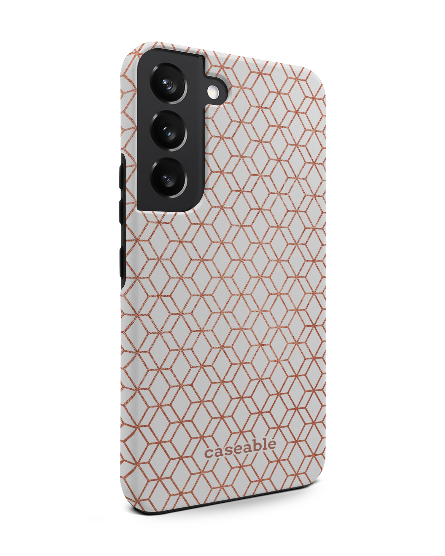 Morning Pattern Premium Phone Case Samsung Galaxy S22 5G: View from the left side