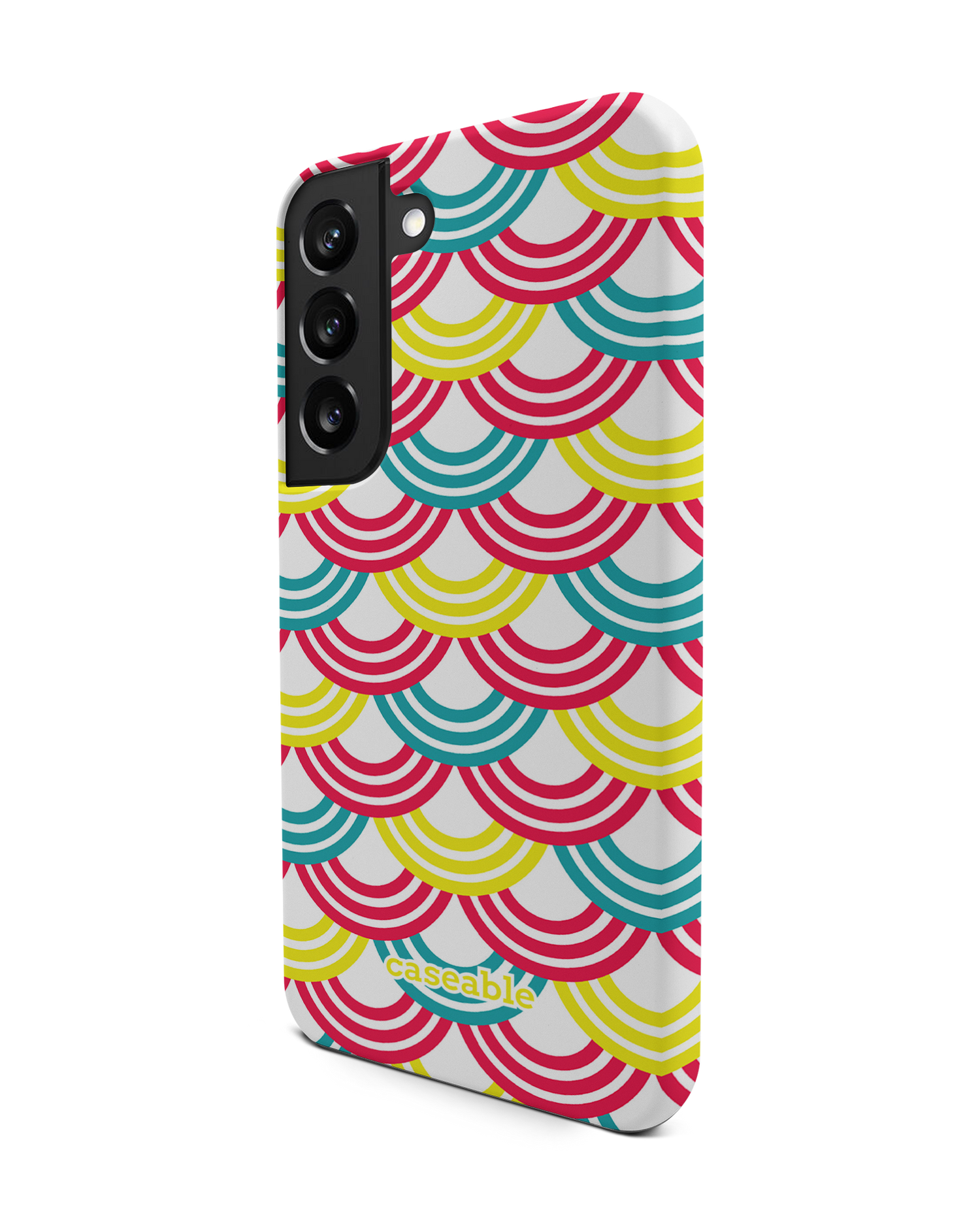 Rainbow Premium Phone Case Samsung Galaxy S22 5G: View from the right side