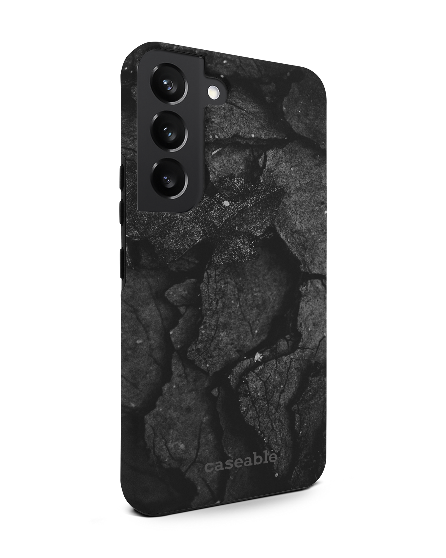 Carbon Premium Phone Case Samsung Galaxy S22 5G: View from the left side