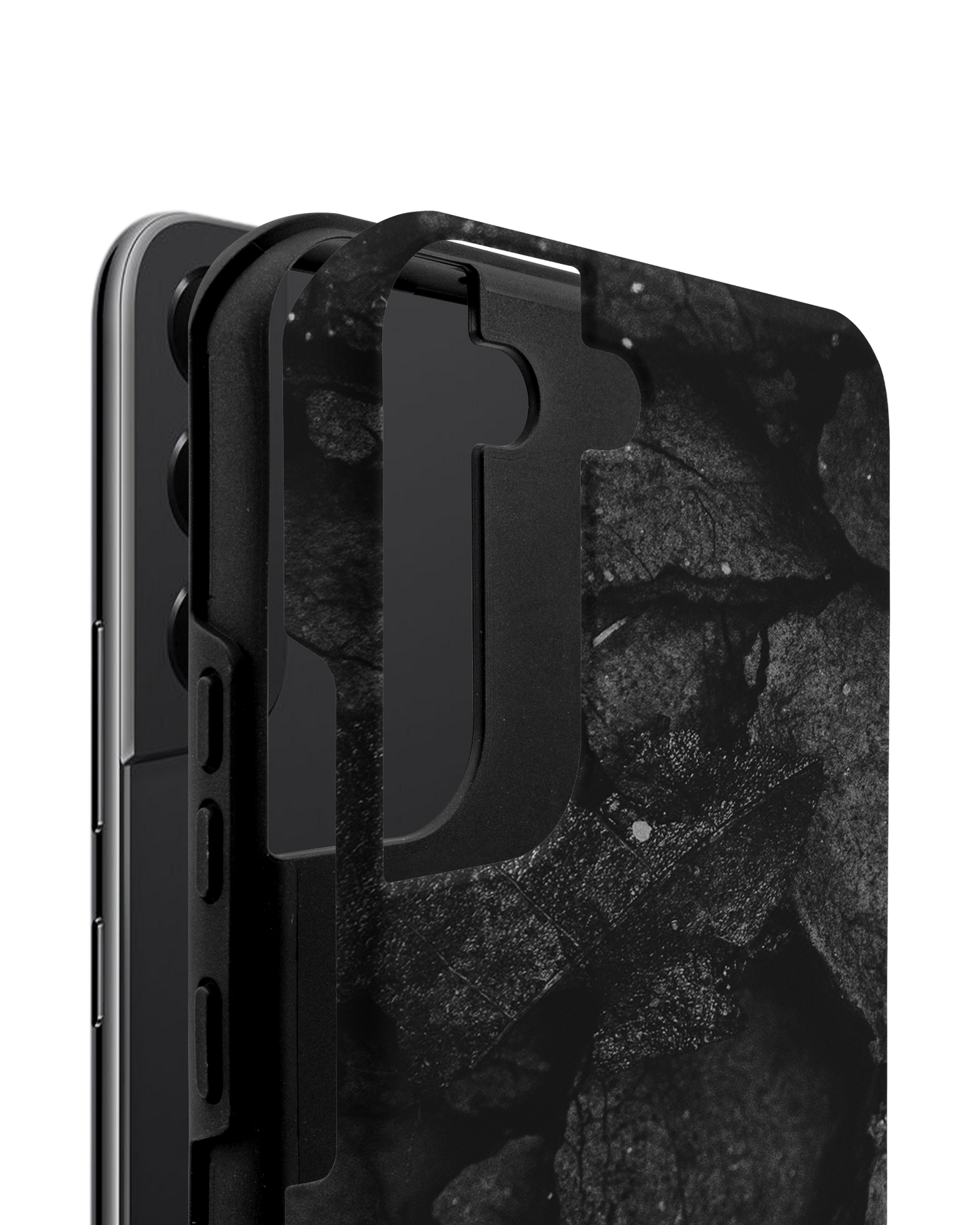 Carbon Premium Phone Case Samsung Galaxy S22 5G consisting of 2 parts