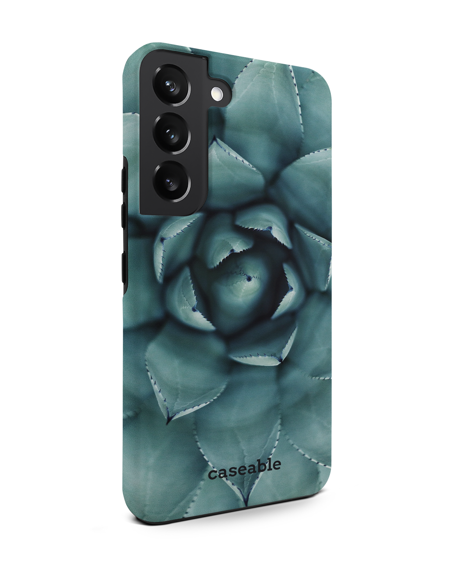 Beautiful Succulent Premium Phone Case Samsung Galaxy S22 5G: View from the left side