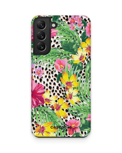 Tropical Cheetah Premium Phone Case Samsung Galaxy S22 5G