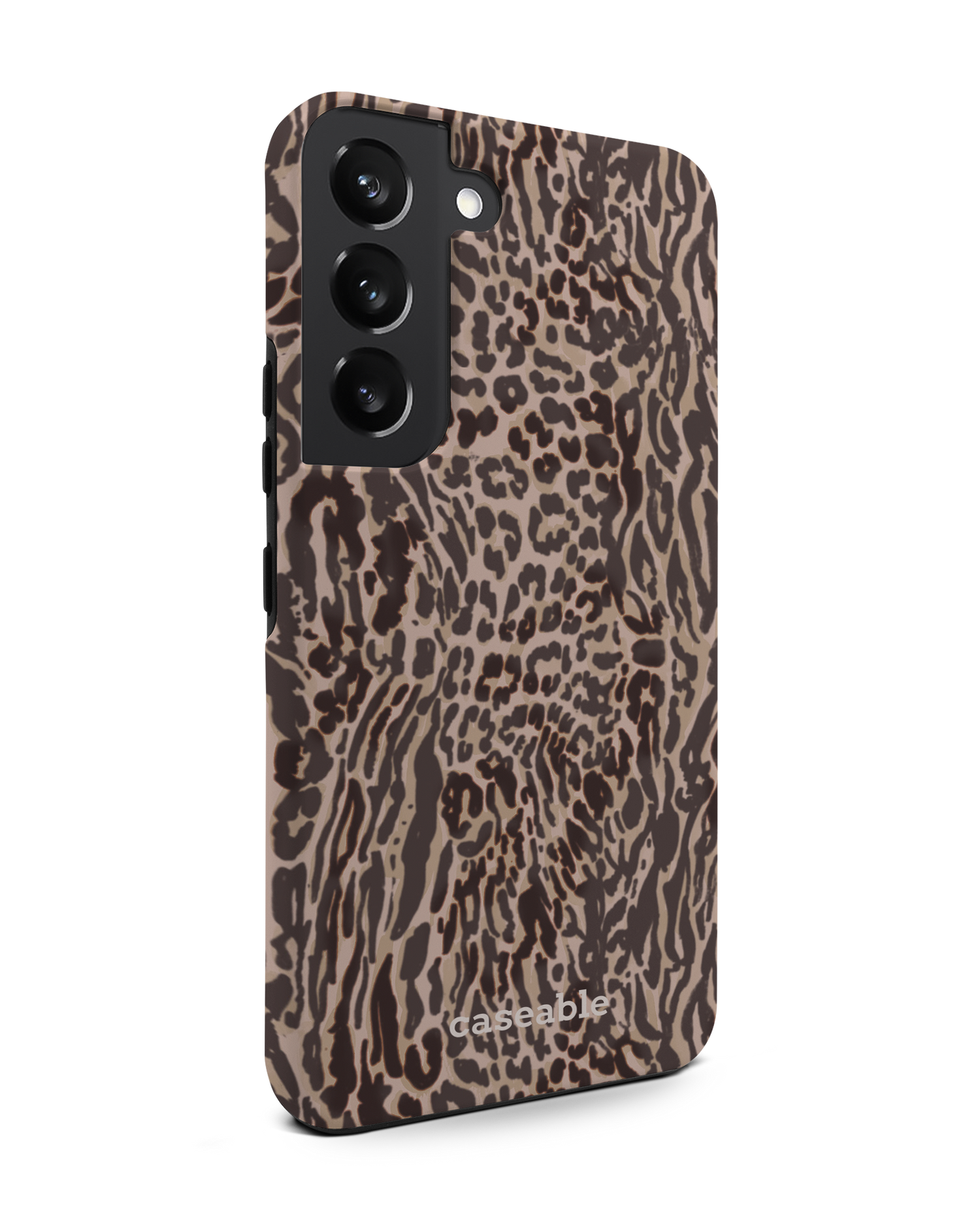 Animal Skin Tough Love Premium Phone Case Samsung Galaxy S22 5G: View from the left side
