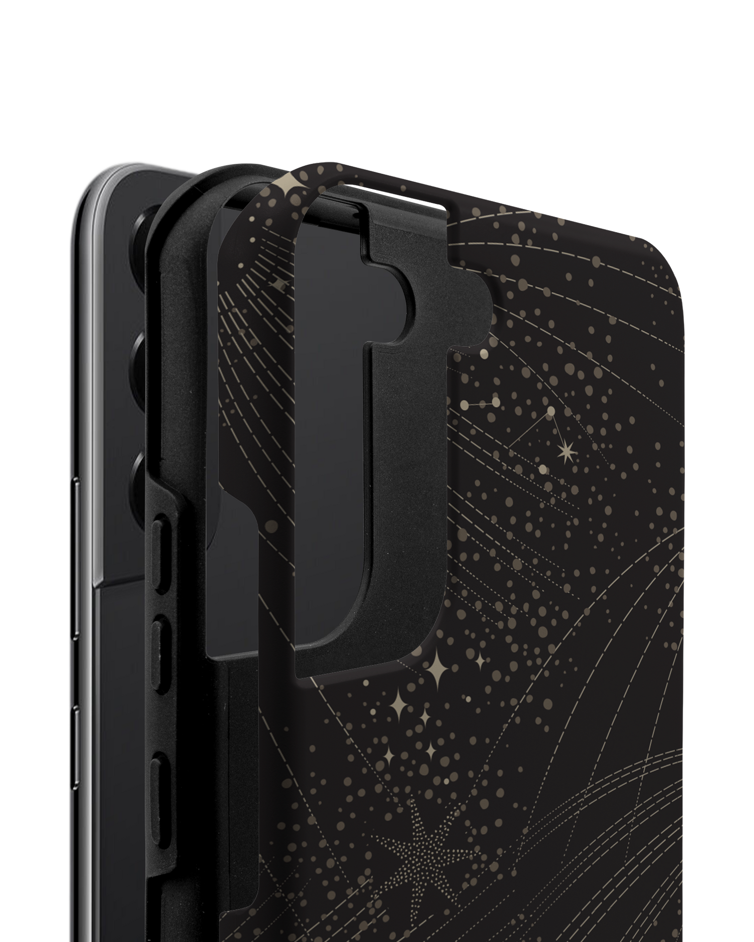 Make a Wish Star Premium Phone Case Samsung Galaxy S22 5G consisting of 2 parts