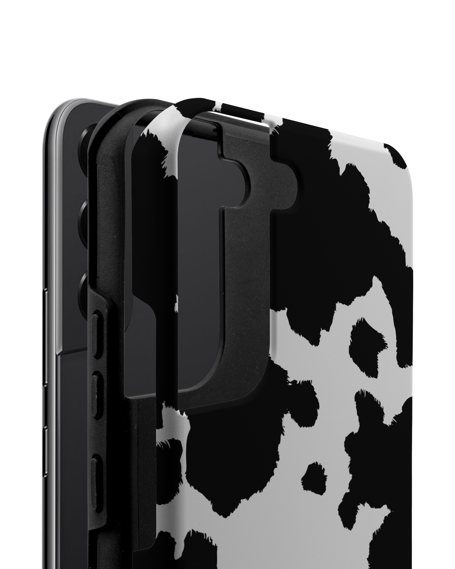 Cow Print Premium Phone Case Samsung Galaxy S22 5G consisting of 2 parts