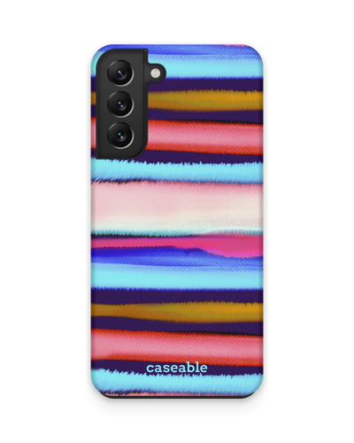 Watercolor Stripes Premium Phone Case Samsung Galaxy S22 5G