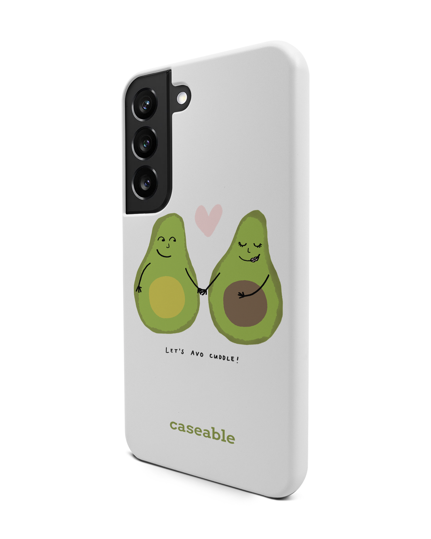 Avocado Premium Phone Case Samsung Galaxy S22 5G: View from the right side