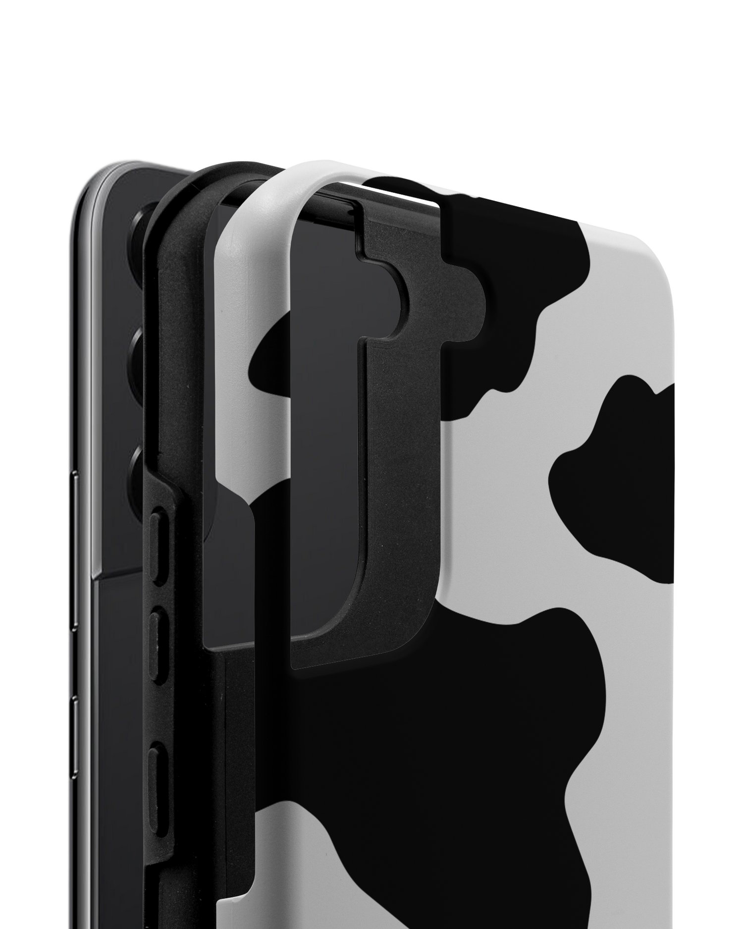 Cow Print 2 Premium Phone Case Samsung Galaxy S22 5G consisting of 2 parts
