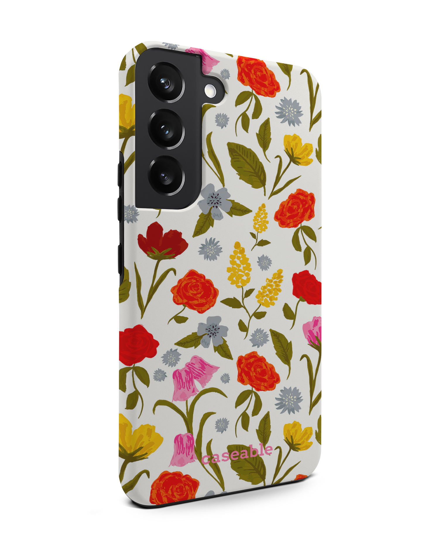Botanical Beauties Premium Phone Case Samsung Galaxy S22 5G: View from the left side