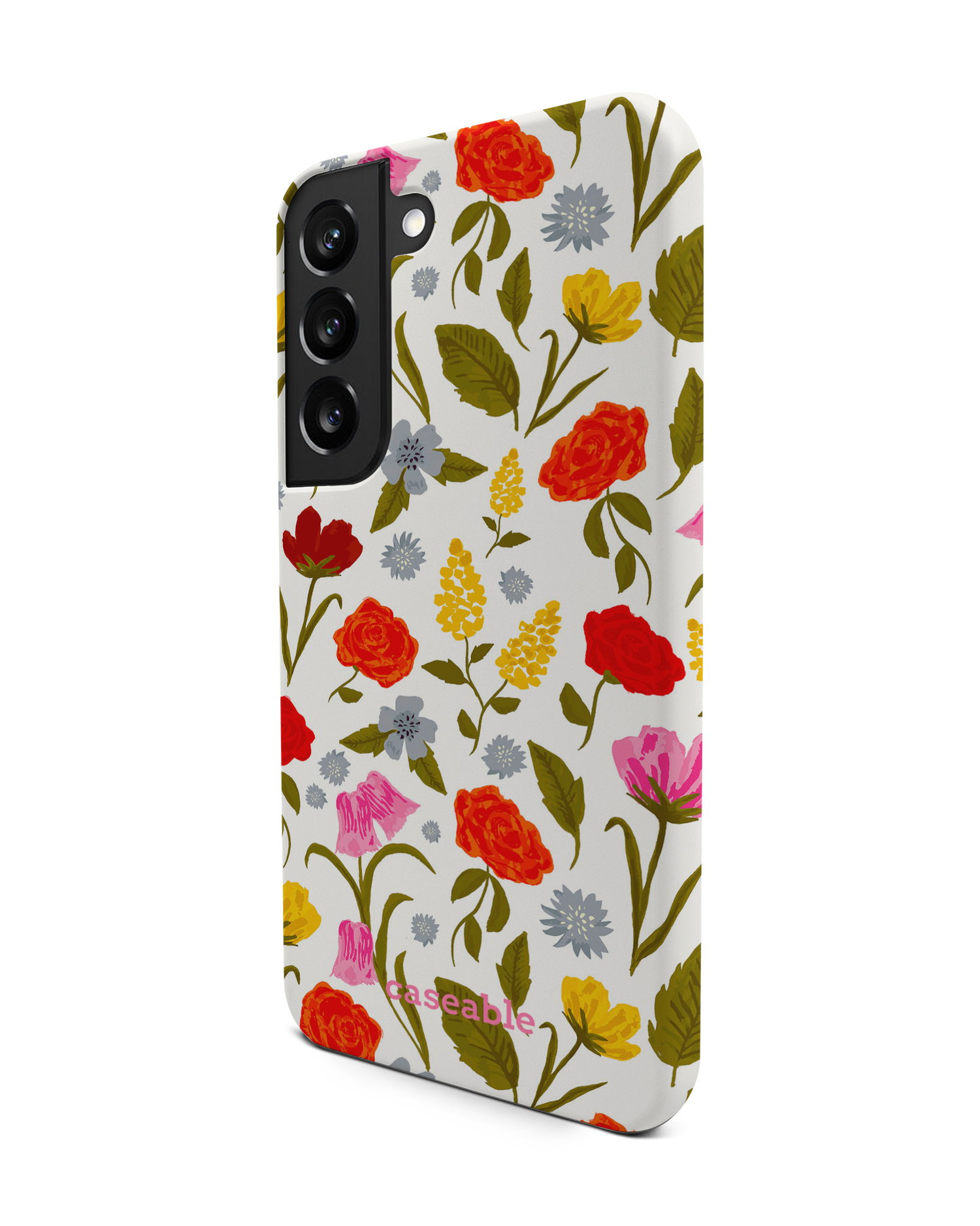 Botanical Beauties Premium Phone Case Samsung Galaxy S22 5G: View from the right side