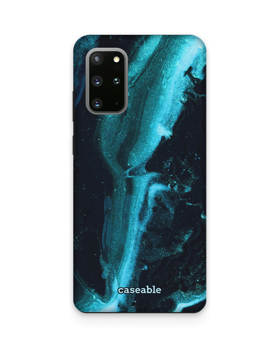 Deep Turquoise Sparkle Premium Phone Case Samsung Galaxy S20 Plus