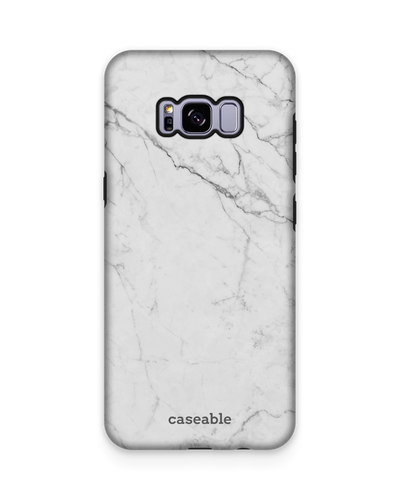 White Marble Premium Phone Case Samsung Galaxy S8 Plus