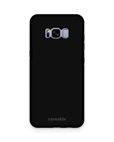BLACK Premium Phone Case Samsung Galaxy S8 Plus
