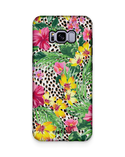 Tropical Cheetah Premium Phone Case Samsung Galaxy S8 Plus