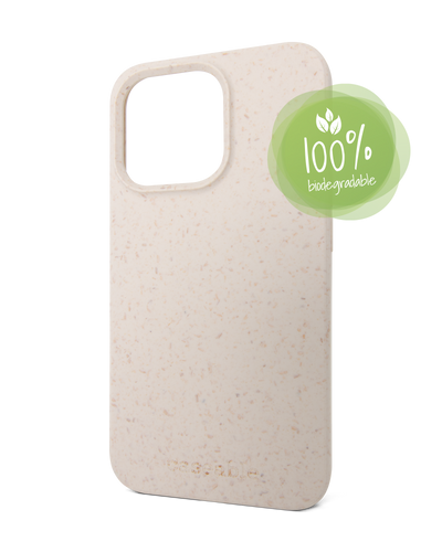 White Eco-Friendly Phone Case for Apple iPhone 13 Pro: 100% Biodegradable