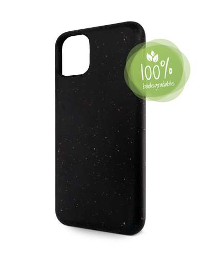 Black Eco-Friendly Phone Case for Apple iPhone 11 Pro Max: 100% Biodegradable