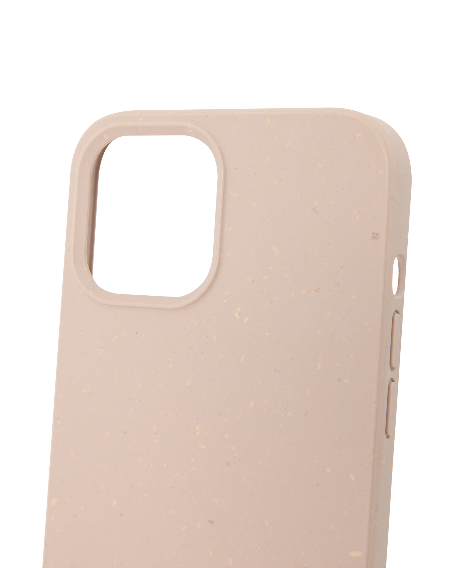 Sand Pink Eco-Friendly Phone Case for Apple iPhone 12 Pro Max: Details outside