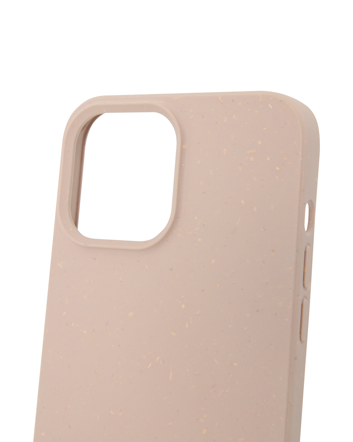 Sand Pink Eco-Friendly Phone Case for Apple iPhone 13 Pro Max: Details outside