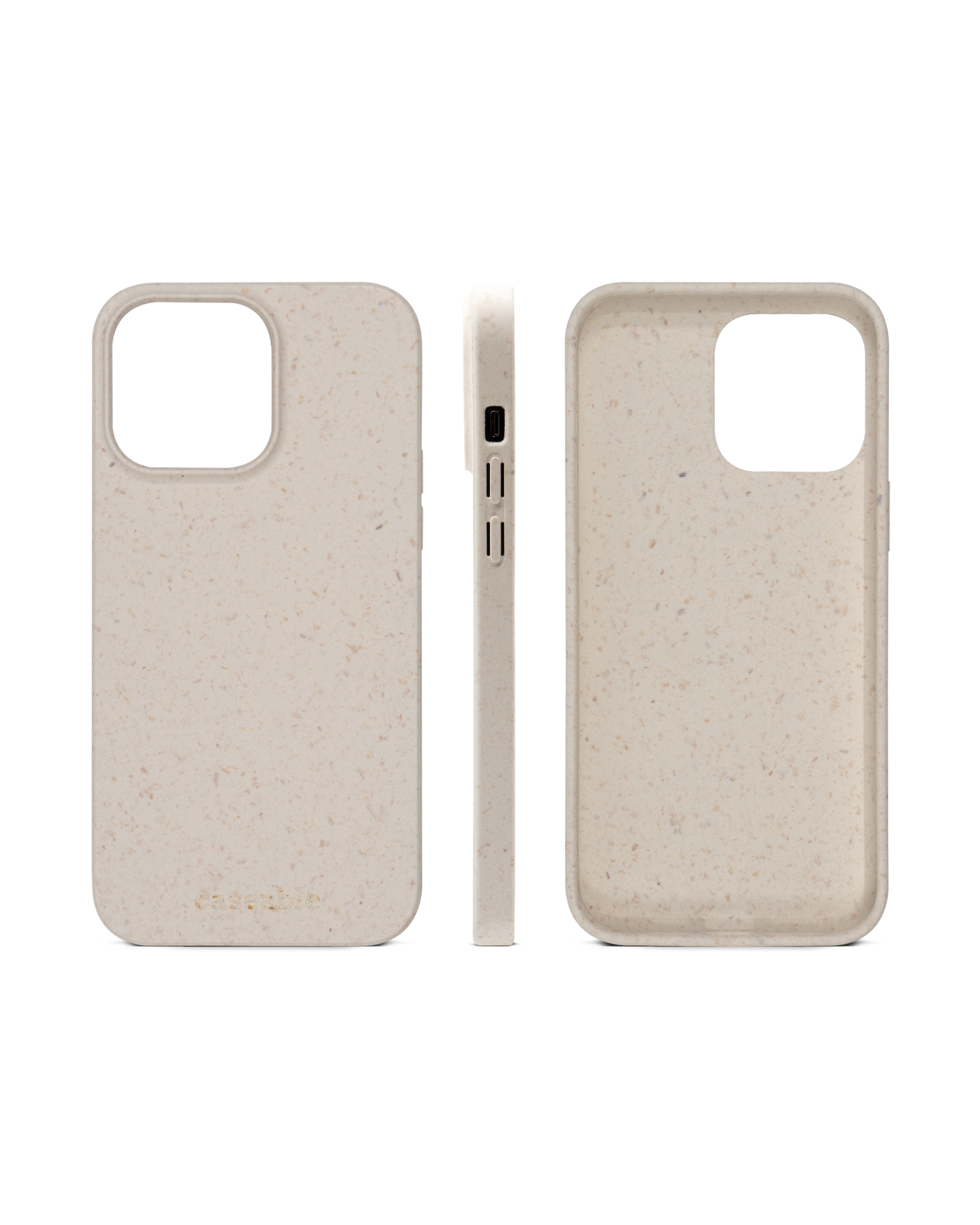 White Eco Friendly Phone Case Apple iPhone 14 Pro Max